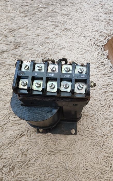 Трансформатор ОСО-0,25. 220/24в