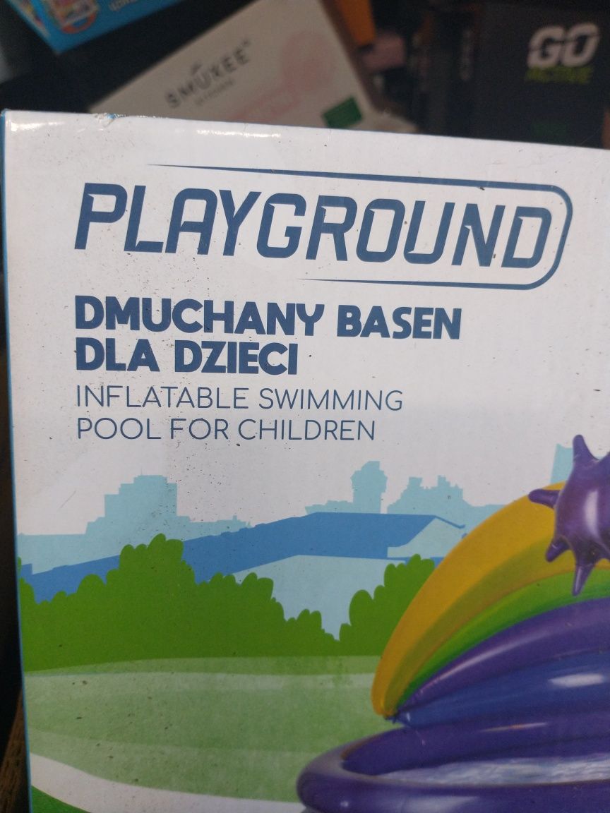 Nowy dmuchany basen dla dzieci z daszkiem