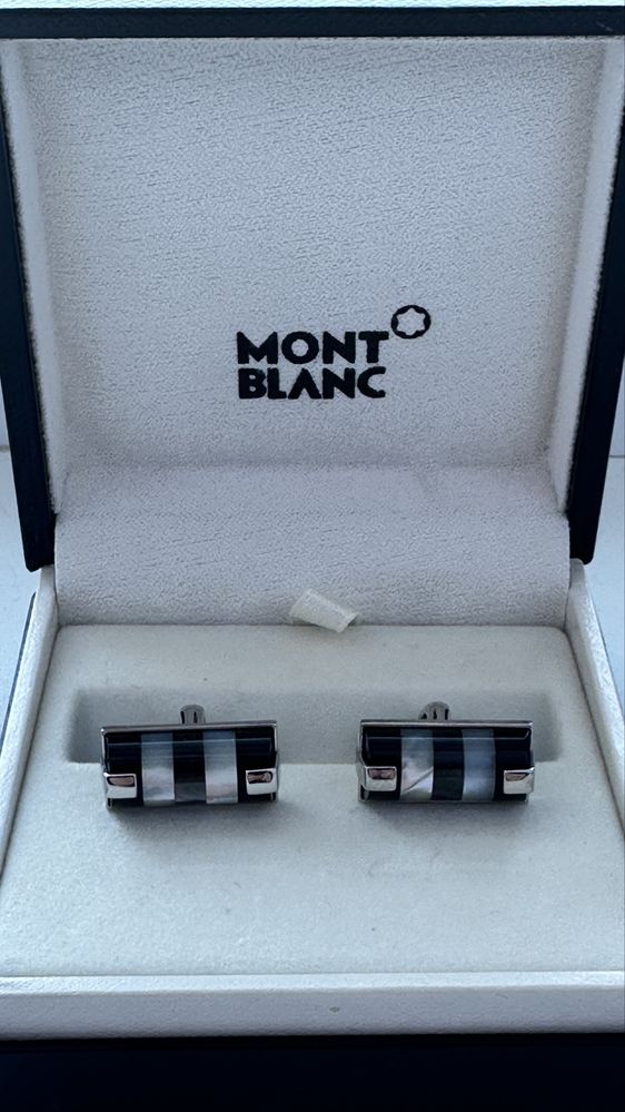 Запонки Montblanc