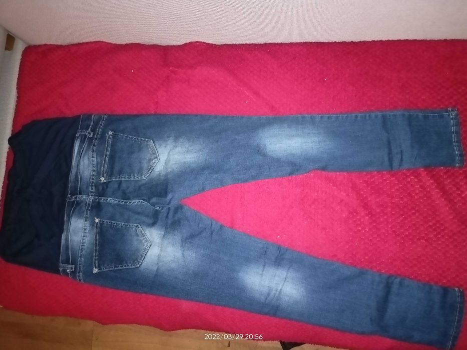 Spodnie jeansy ciążowe