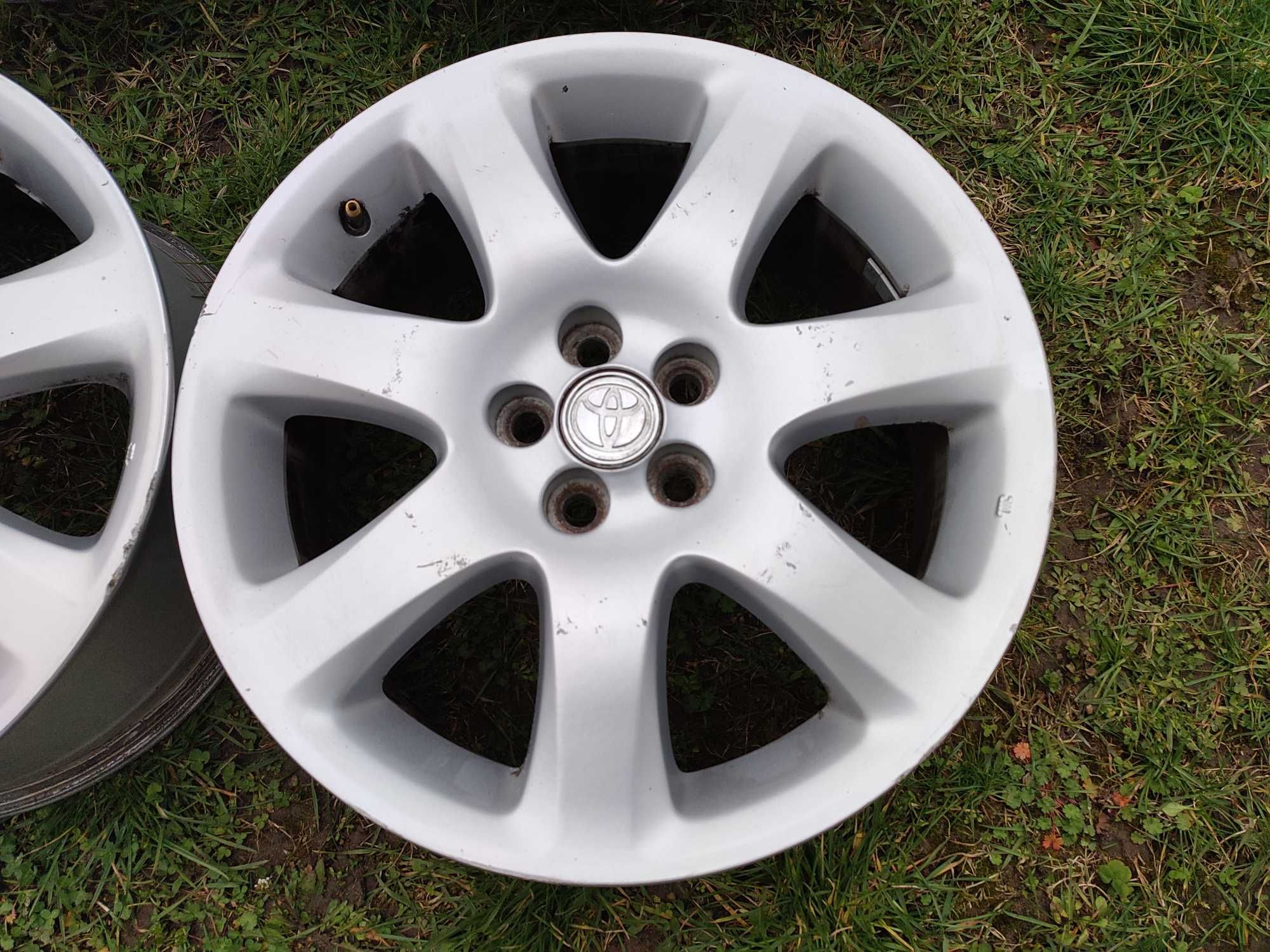 TOYOTA AVENSIS T25 ALUFELGI 17" 5x100 Oryginalne