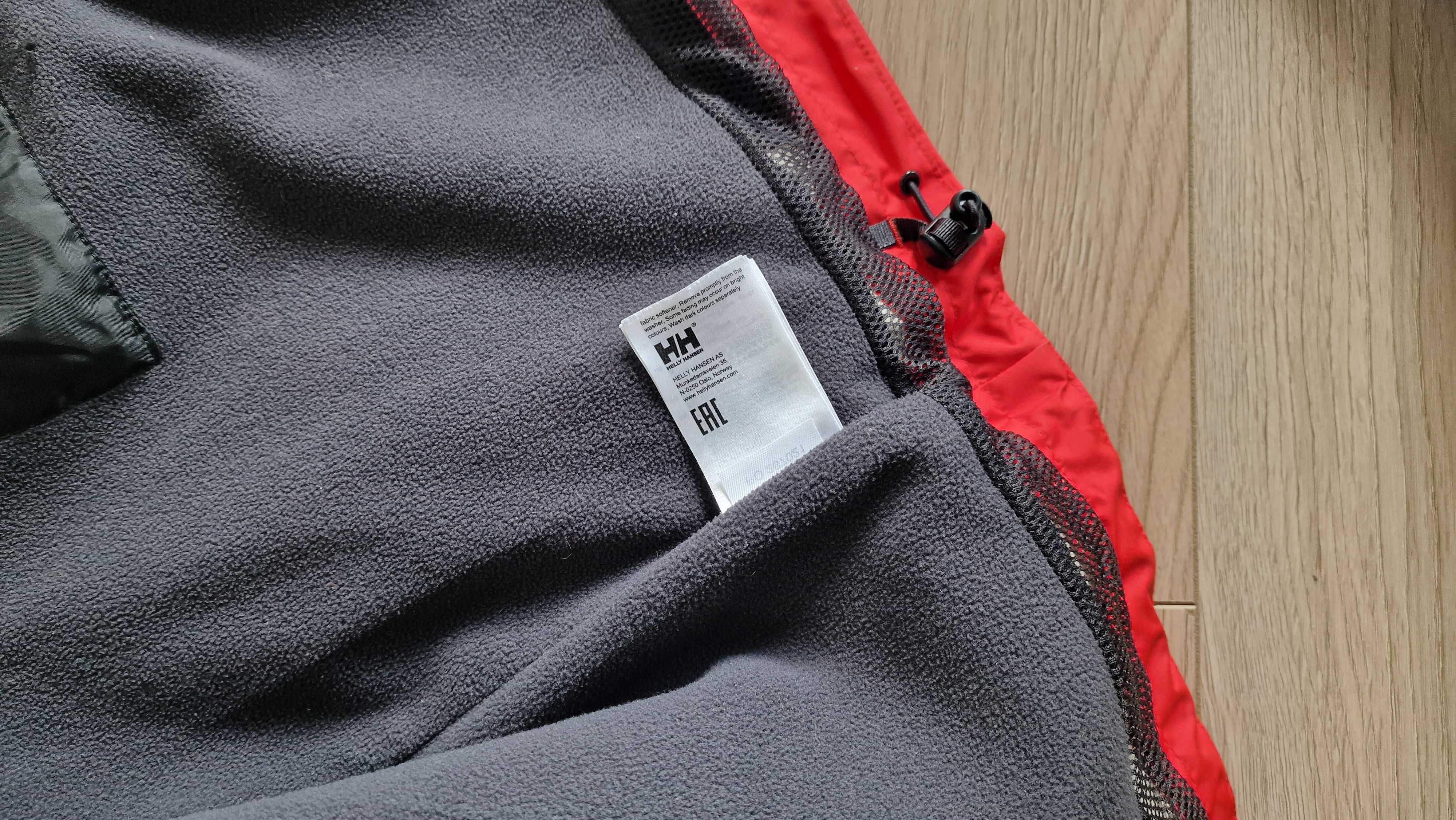Helly Hansen Crew Hooded Midlayer 2 red