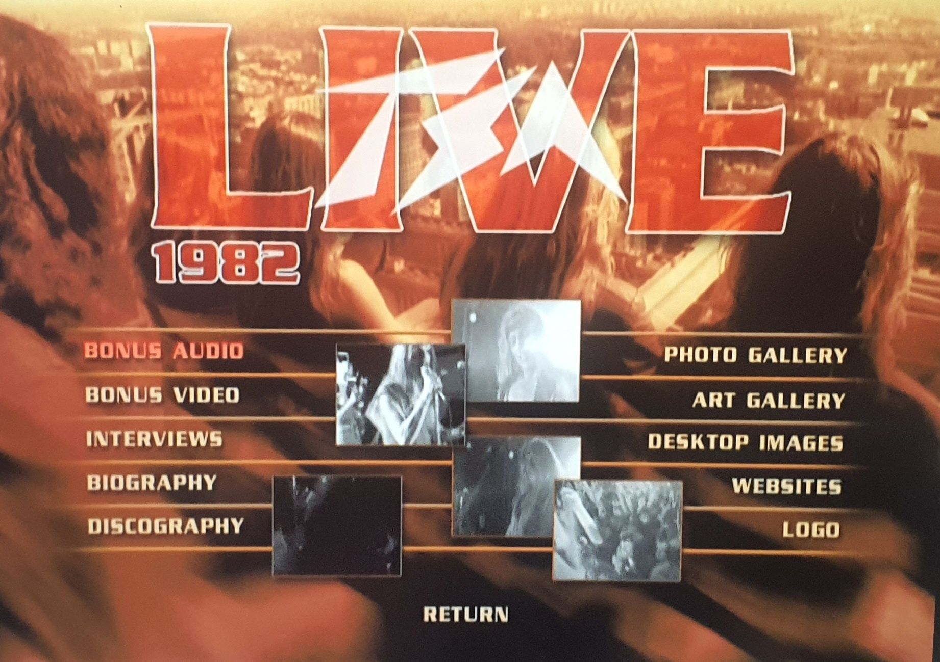 Dvd - Tsa Live - koncert z 1982 + dodatki