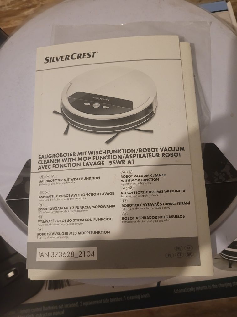 Silvercrest robot sprzątający na gwarancji