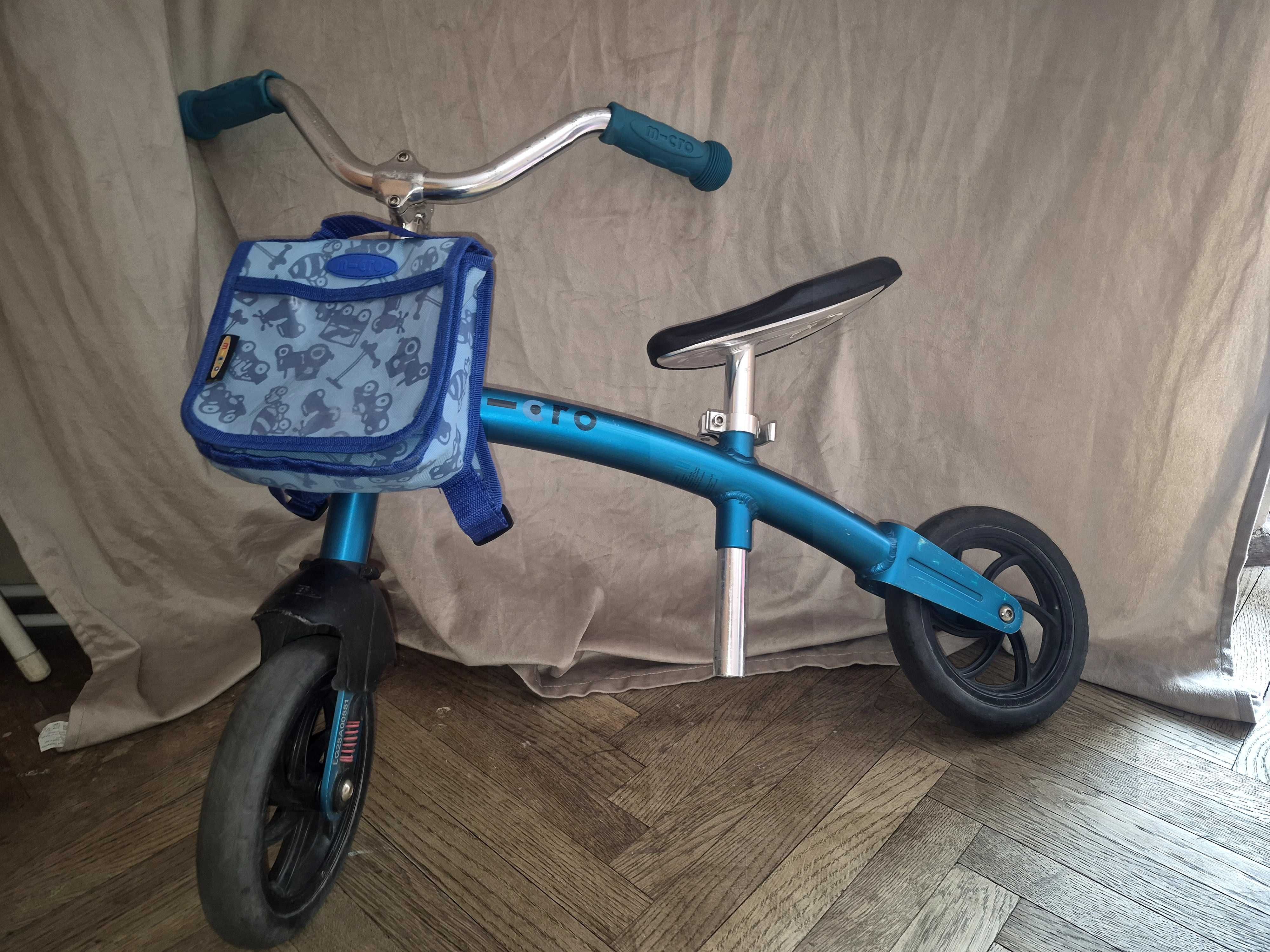 Sprzedam regulowany aluminiowy rowerek biegowy Micro G-Bike Chopper
