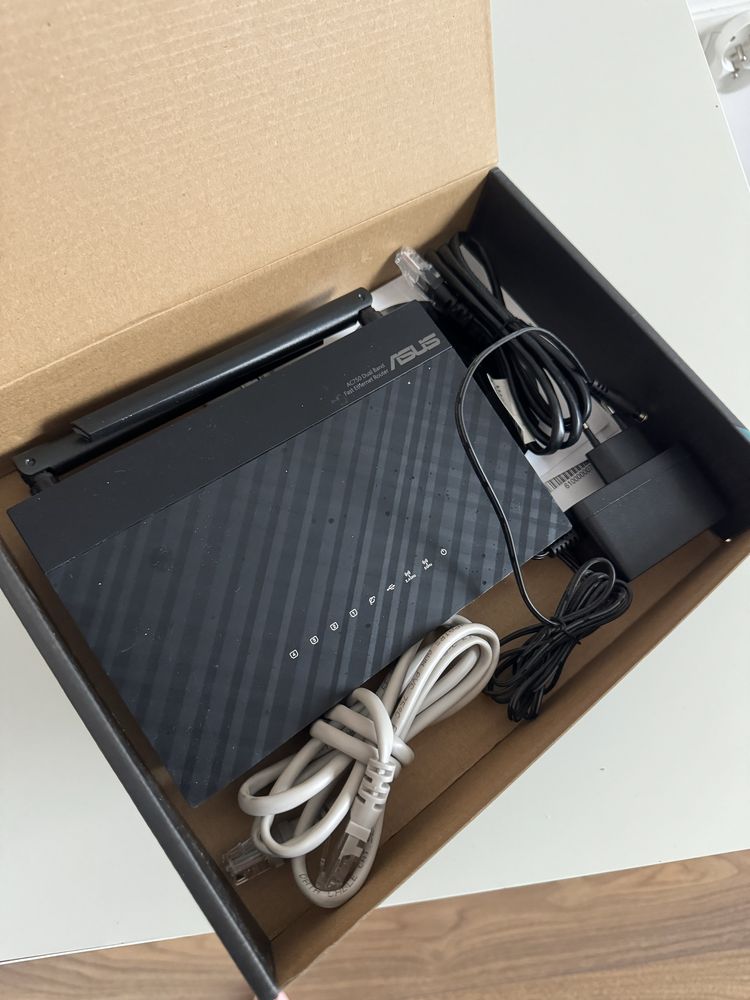 Router dwupasmowy Asus RT-AC51U dual-band 802.11 wi-fi wireless-AC750