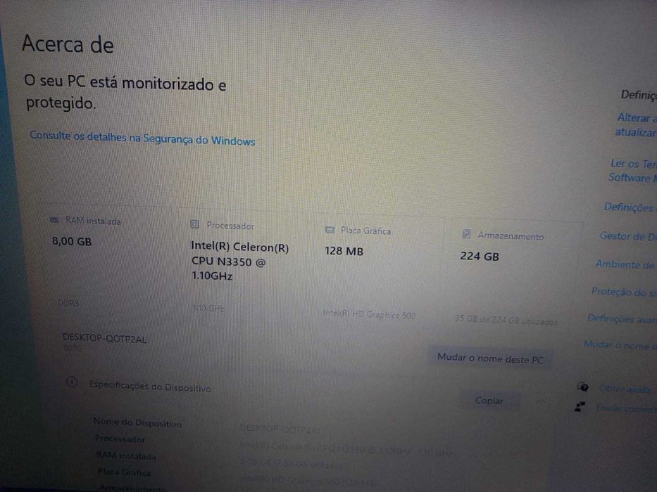 Portátil Lenovo V110