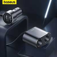 AЗУ Baseus High Efficiency One to Two Cigarette Lighter Tworeless