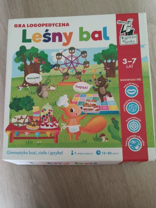 Gra logopedyczna Leśny bal