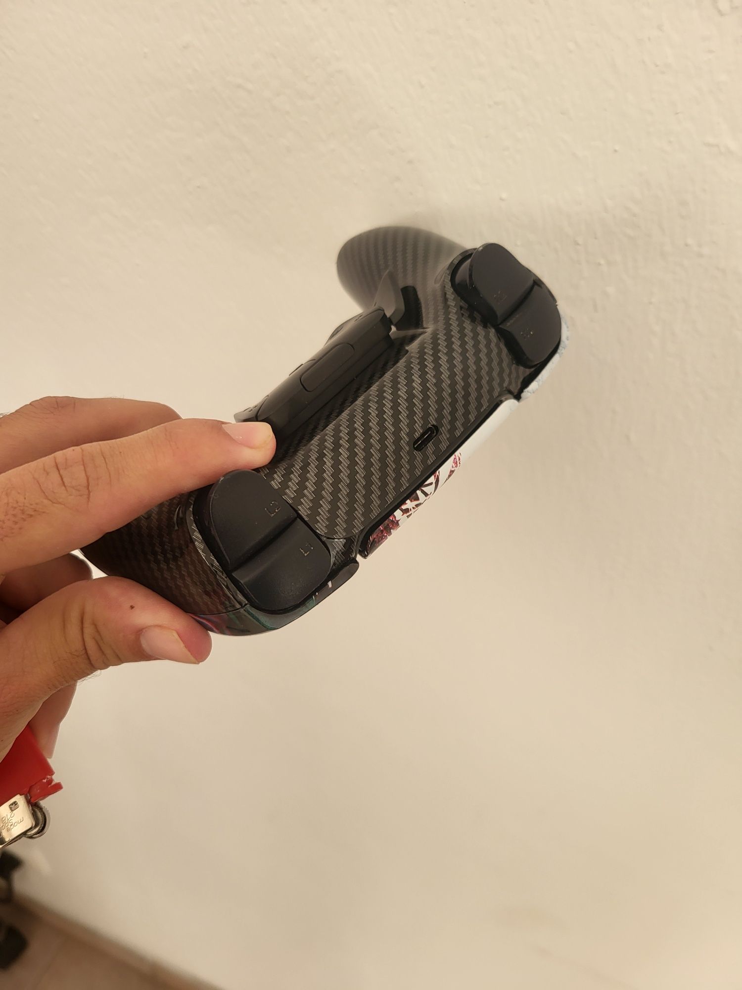 Comando ps5 ORIGINAL personalizado com 4 botoes traseiro e botoes clic