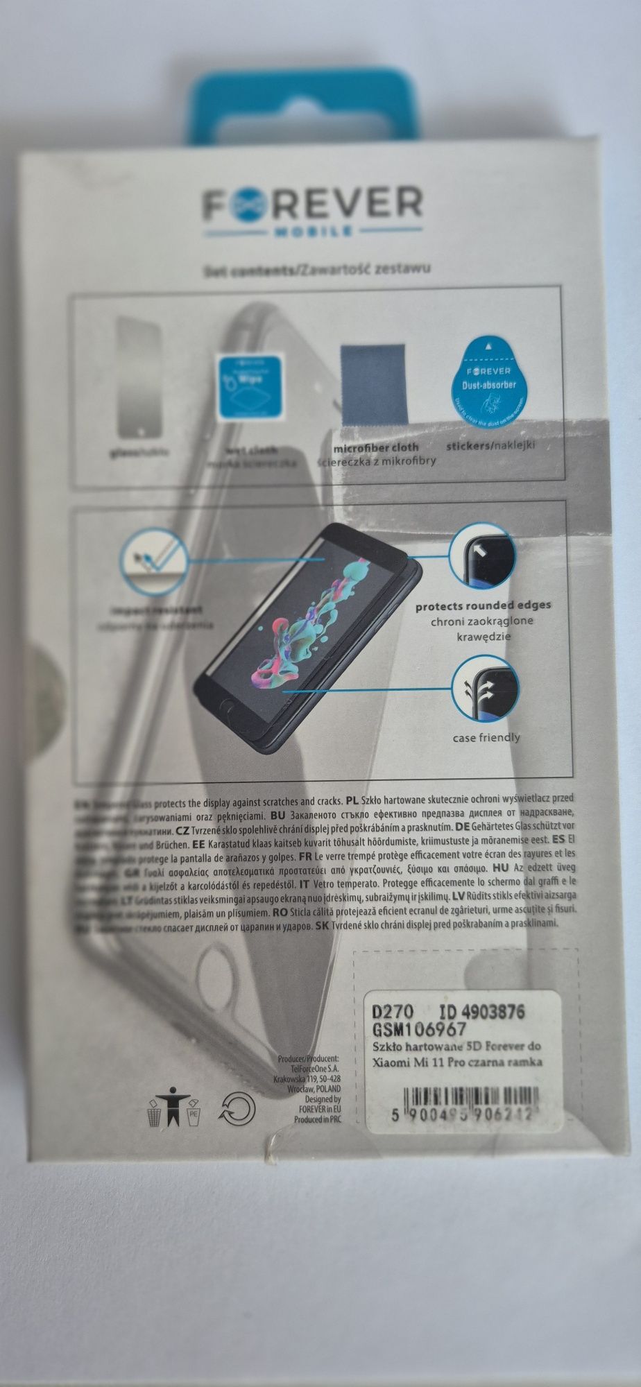 Szkło hartowane Xiaomi Mi 11 Pro