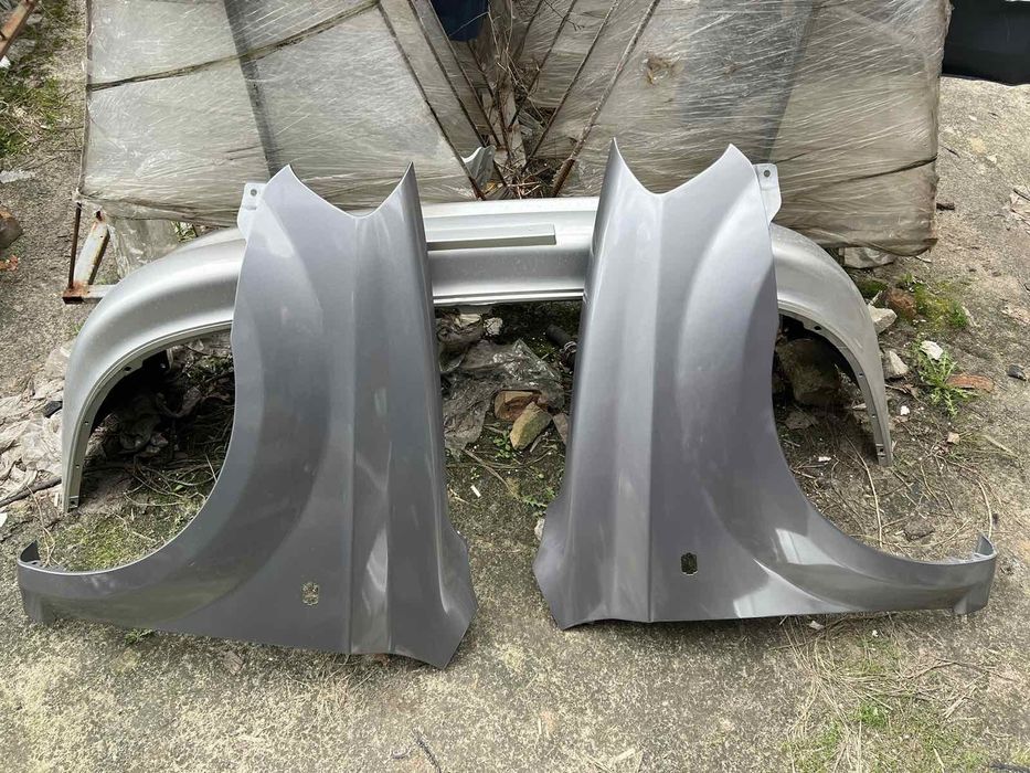 Крило Сіре темнє Крыло Темно Серое Шевроле Авео Т250 Ціна одного