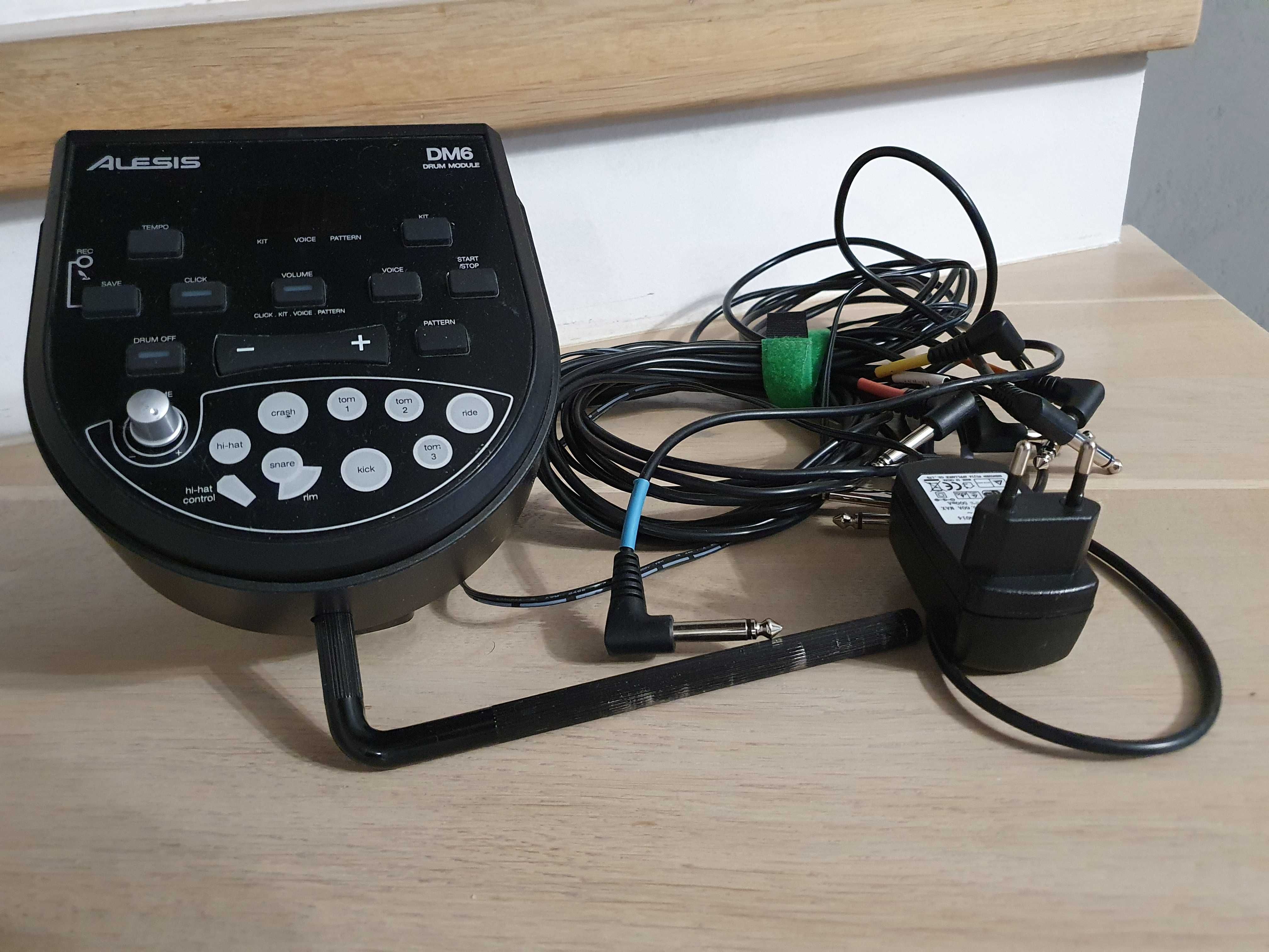 Alesis dm 6 moduł i okablowanie