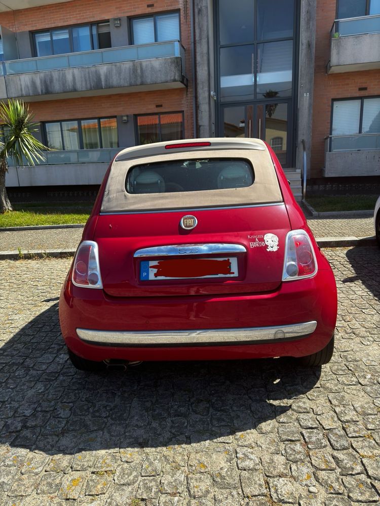 Fiat 500C caixa automática