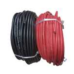 Силиконовый кабель 2 AWG (черный и красный) 200°C, 600V, 35 мм²