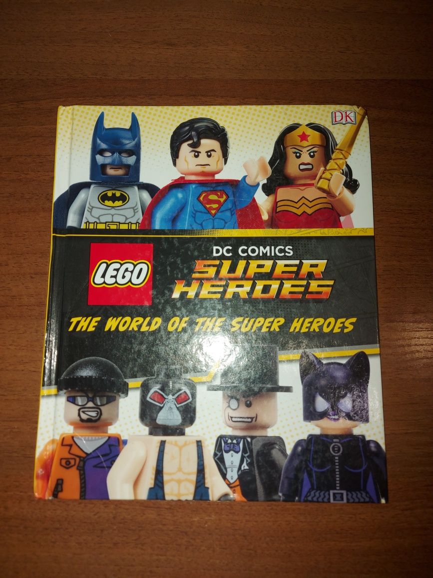 Lego dc comics super heroes книга