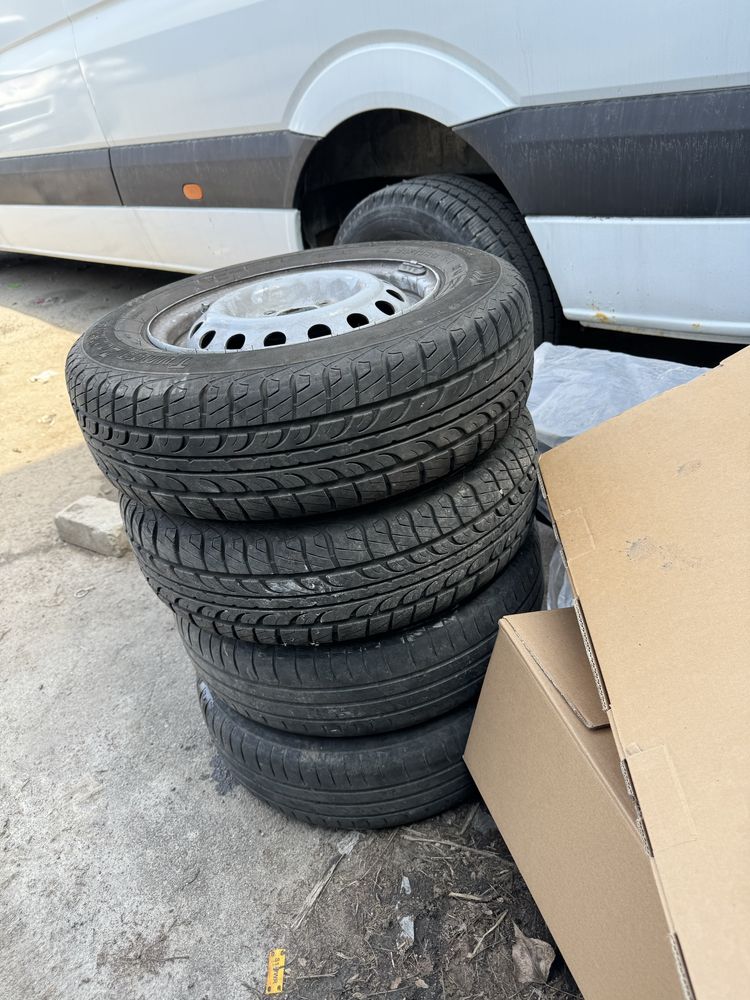 Колёса ланос резина с дисками 175/70 R13 4*100