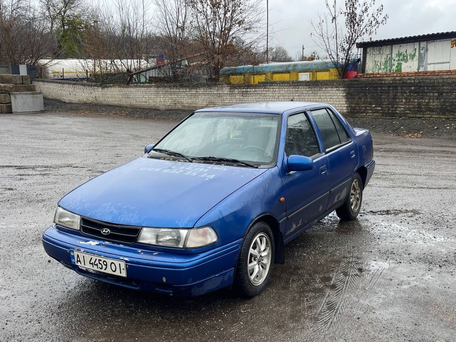 Hyundai Pony 1.5 газ/бенз інжектор