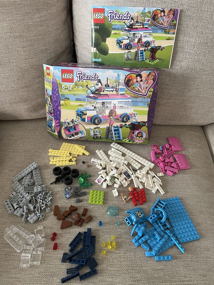 Klocki LEGO Friends 'Furgonetka Olivii 41333 - kompletne