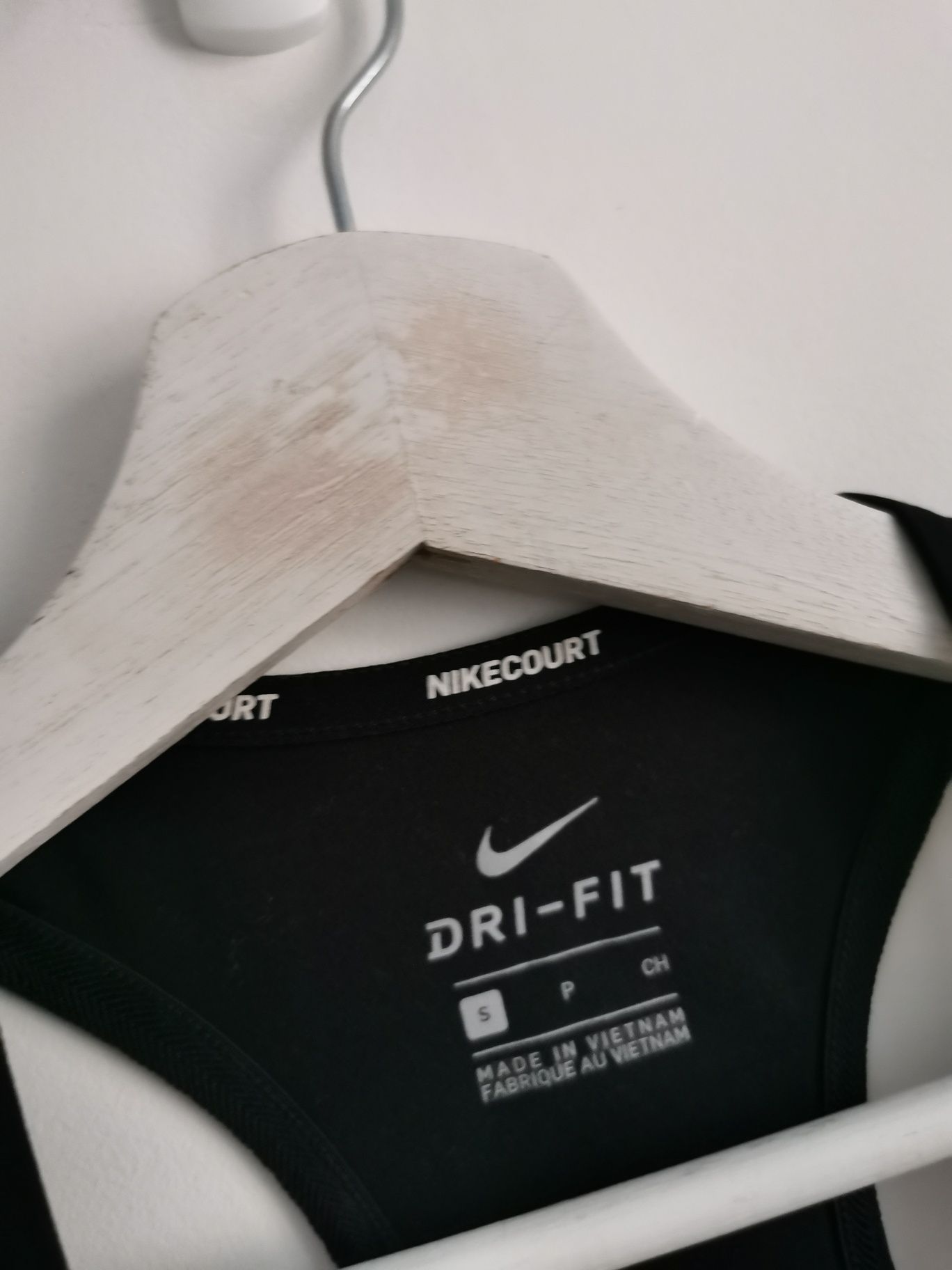 Nike bluzka koszulka sprotowa logowana damska S/M