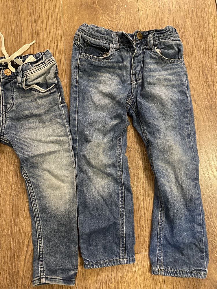 Spodnie jeansowe 3 pary