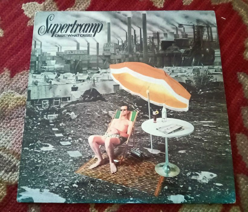 Supertramp - " Crisis? Whar Crisis? " ,,, Lp em vinil