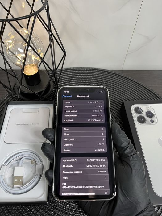iPhone 13Pro (silver) 128GBXR в корпусі iPhone13Pro