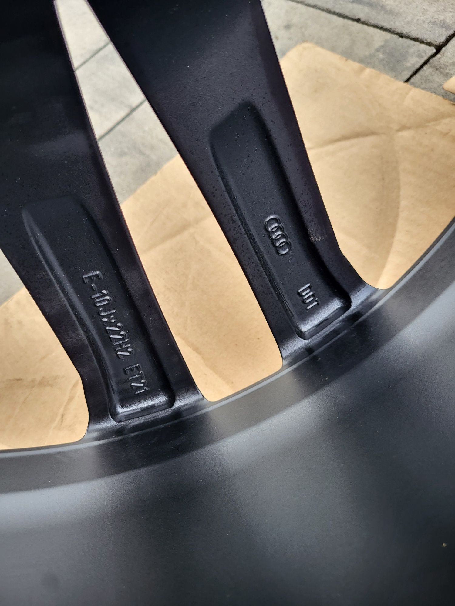 Alufelgi 22" 5x112 10J ET21 Audi RSQ8 RSQ7 S7 S5 A6 C8 OEM!