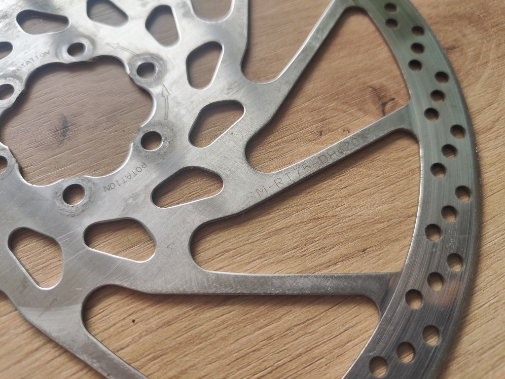 Ротори Shimano Japan SM-RT75-DH 203 мм.