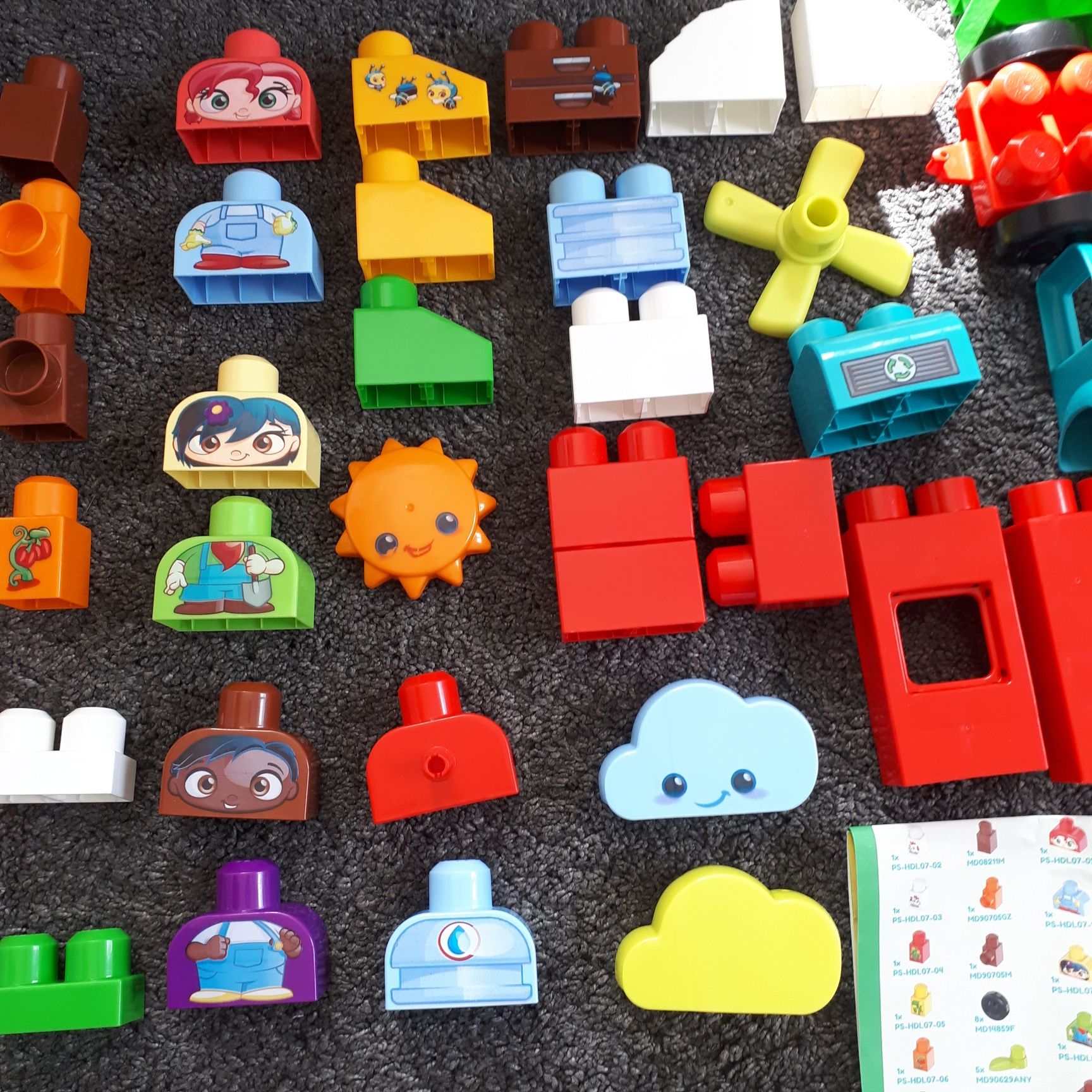 Mega bloks green town duplo farma traktor fisher price