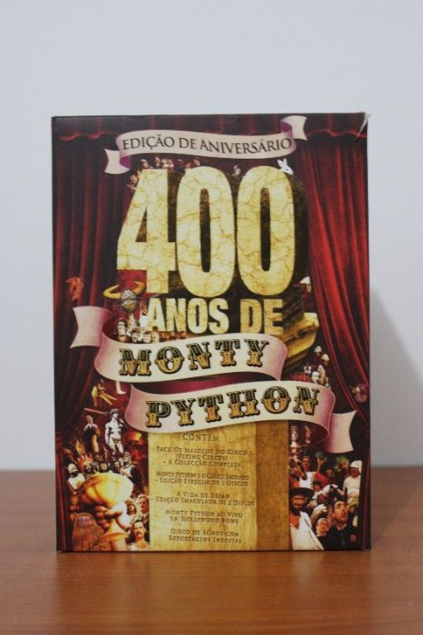 monty python 400 anos edição especial numerada + extras