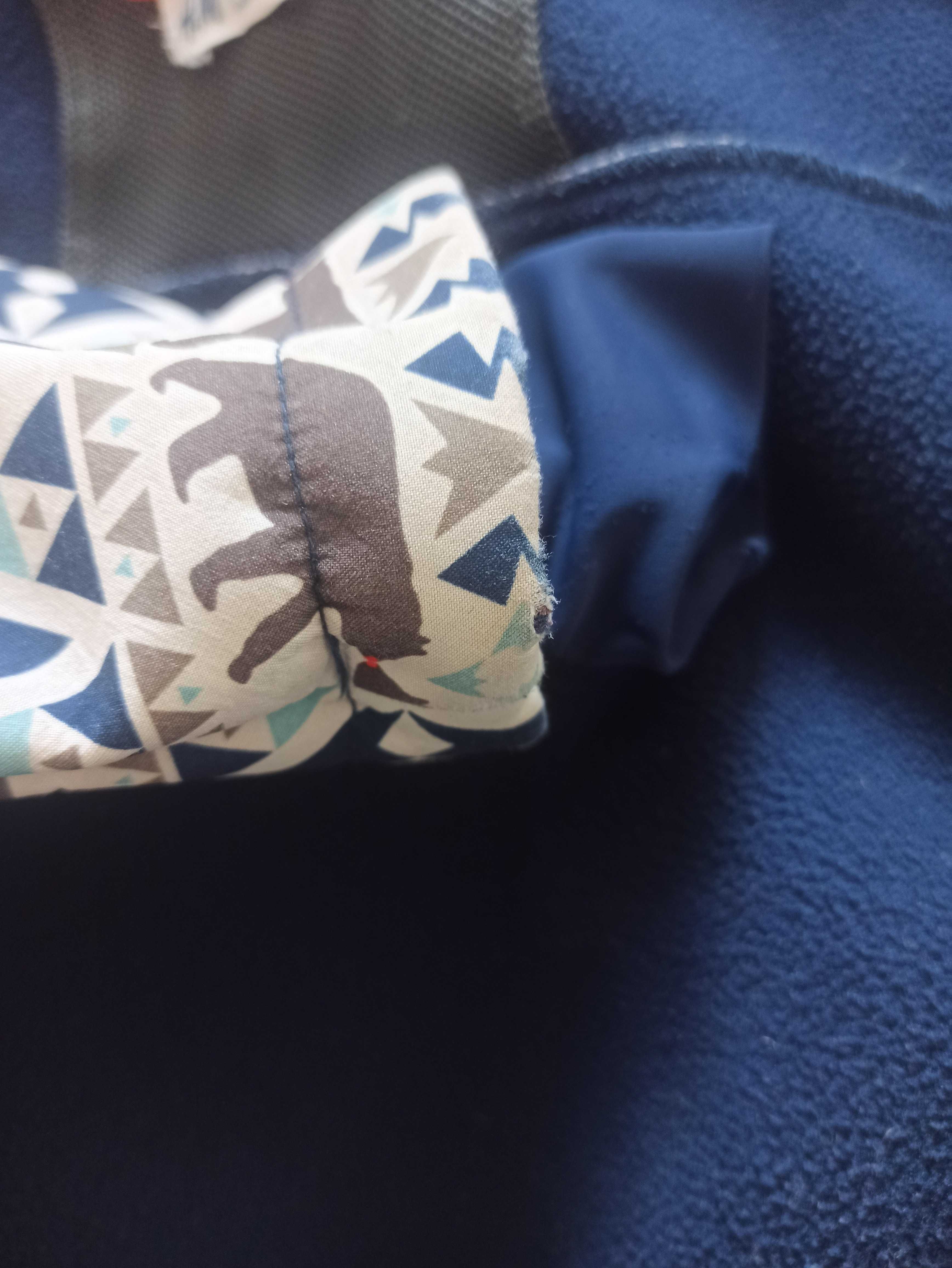 Softshell h&m 104 niedźwiedzie