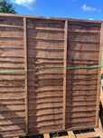 Ogrodzenie panel drewno 180”180