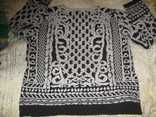Вінтажний свитер женский с люрексом.SOKY SOKA (tu)