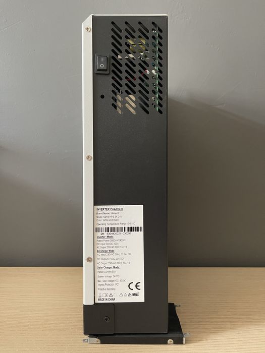 Інвертор гібридний 2,4 kWt, 24в, комплект резервного живлення