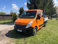 Renault Master doka 2013 r7osób budowlanka brygadowy
