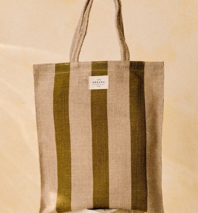 Torba z juty Sezane