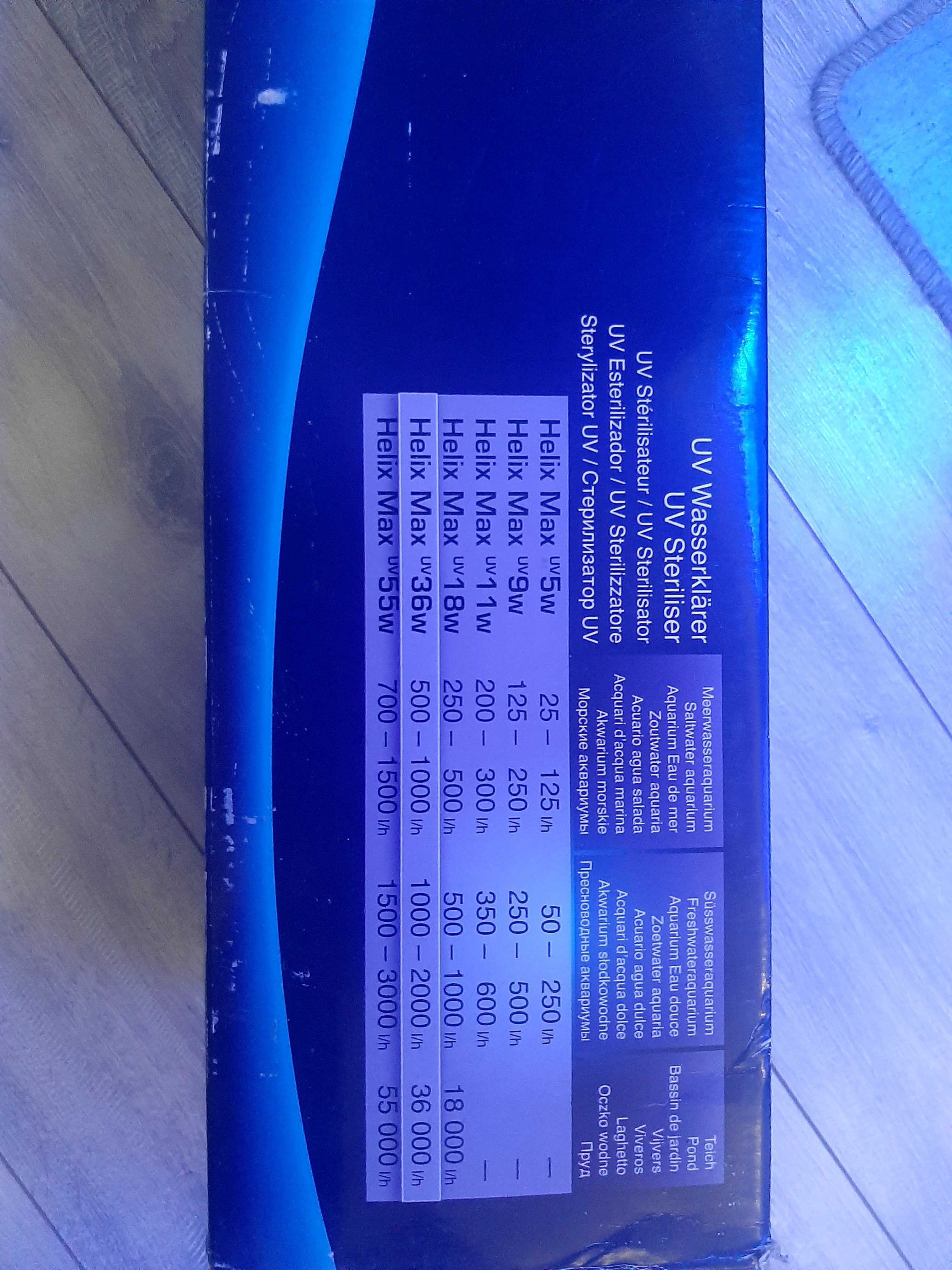 Lampa UV aqua medic helix max 2.0 36w akwarium morskie
