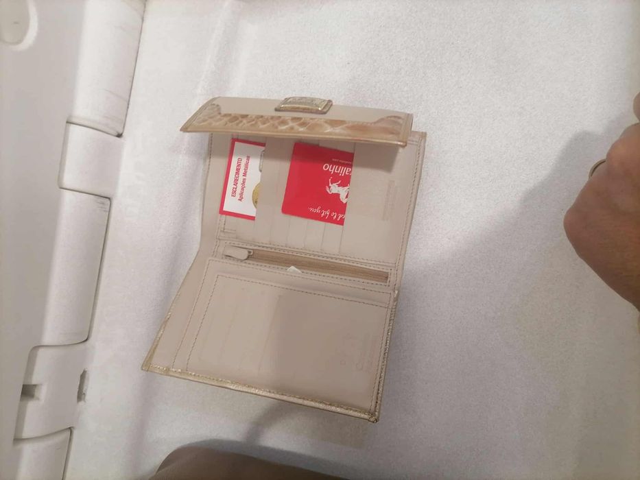 Vendo conjunto de carteira e mala