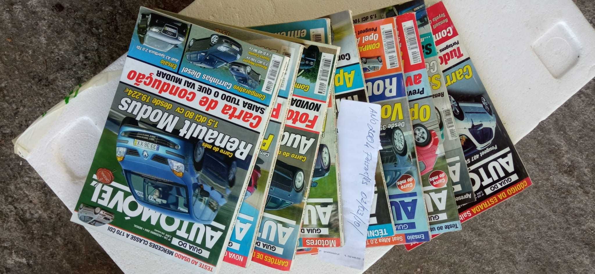 Revistas coleção "Guia do Automóvel"