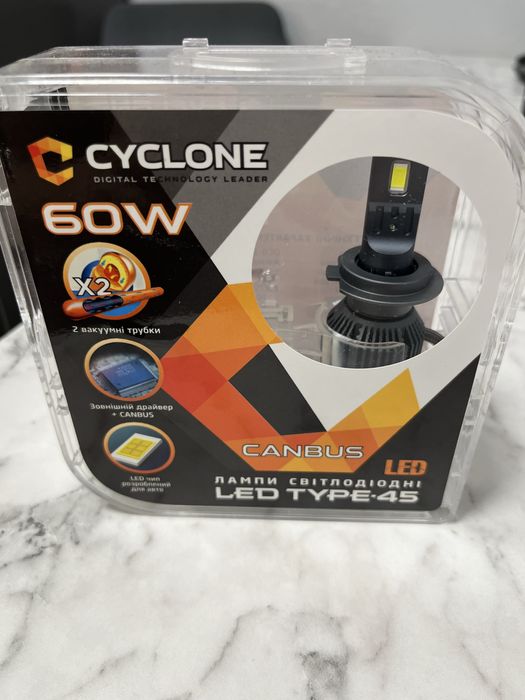 Cyclone type 45 led лампи 60W