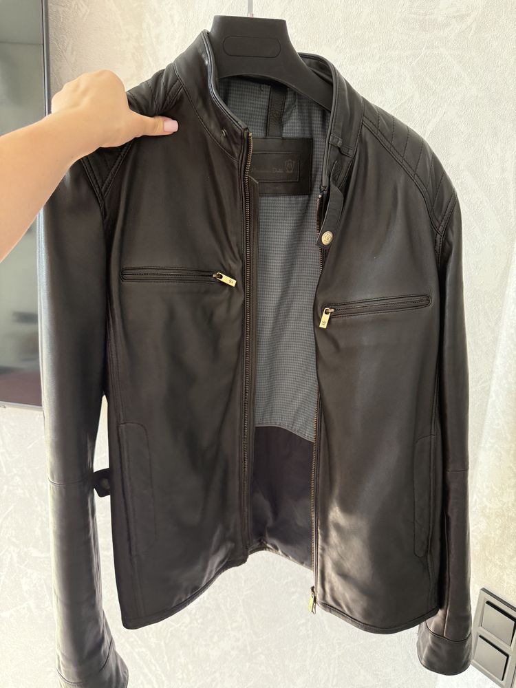 Шкіряна куртка Massimo duti чоловіча