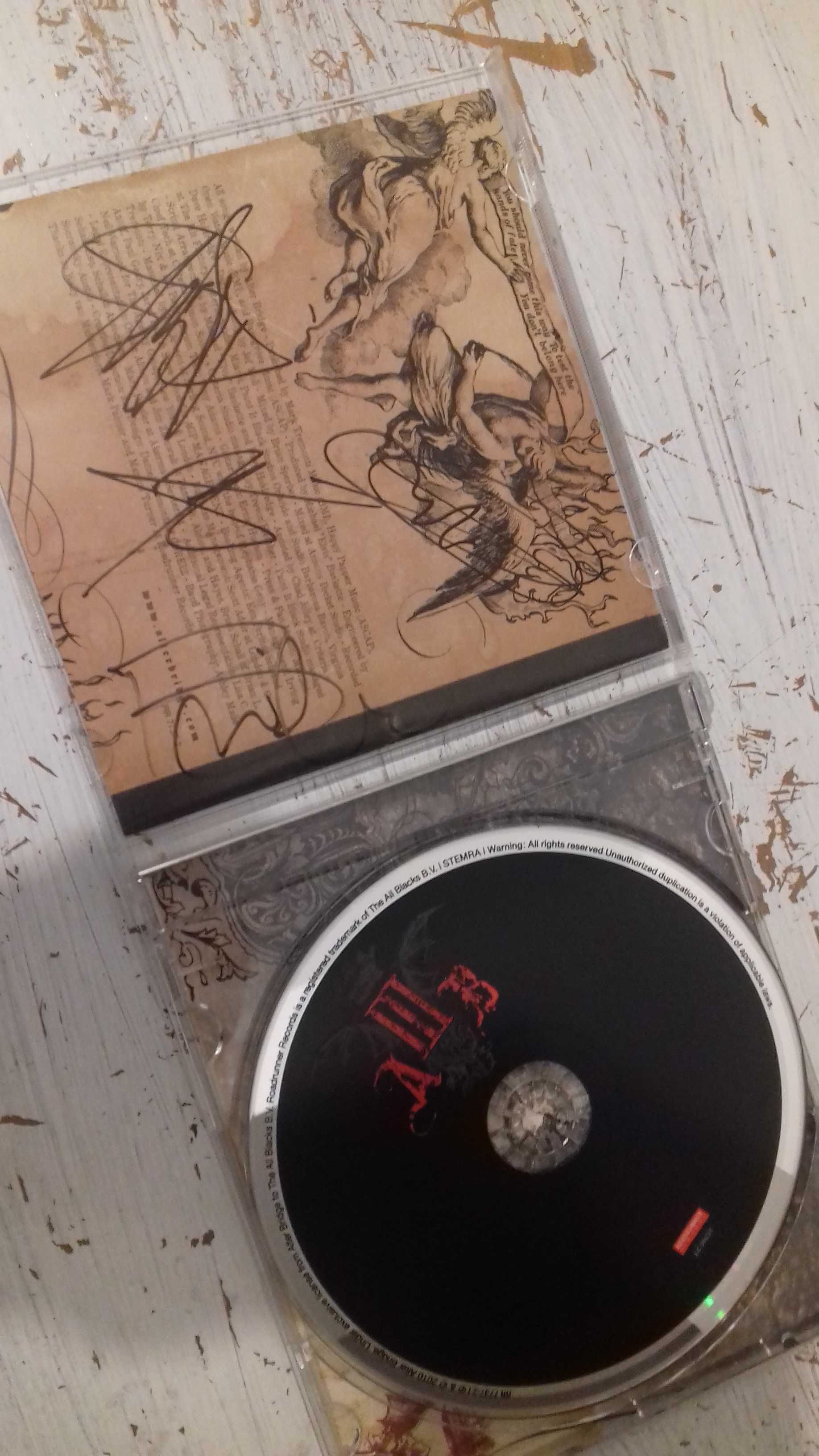 Alter Bridge III CD z autografami