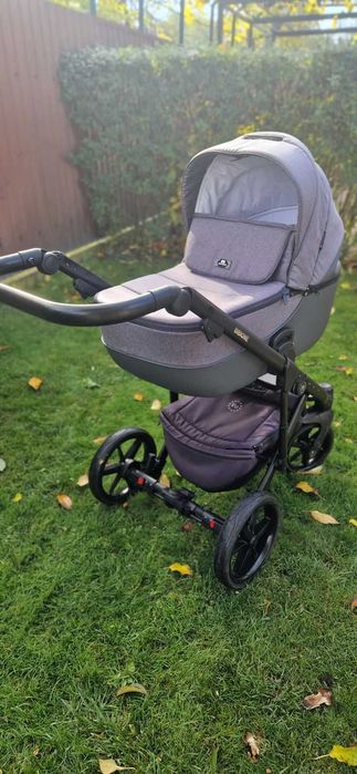 Дитяча коляска Adamex Bibione графіт  2 в 1