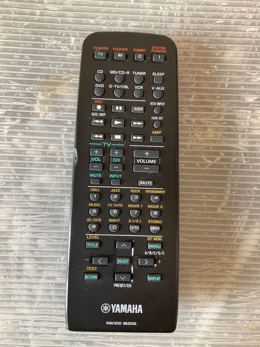 Sistema de Som + Amplificador RX-V440RDS + Subwoofer Yamaha