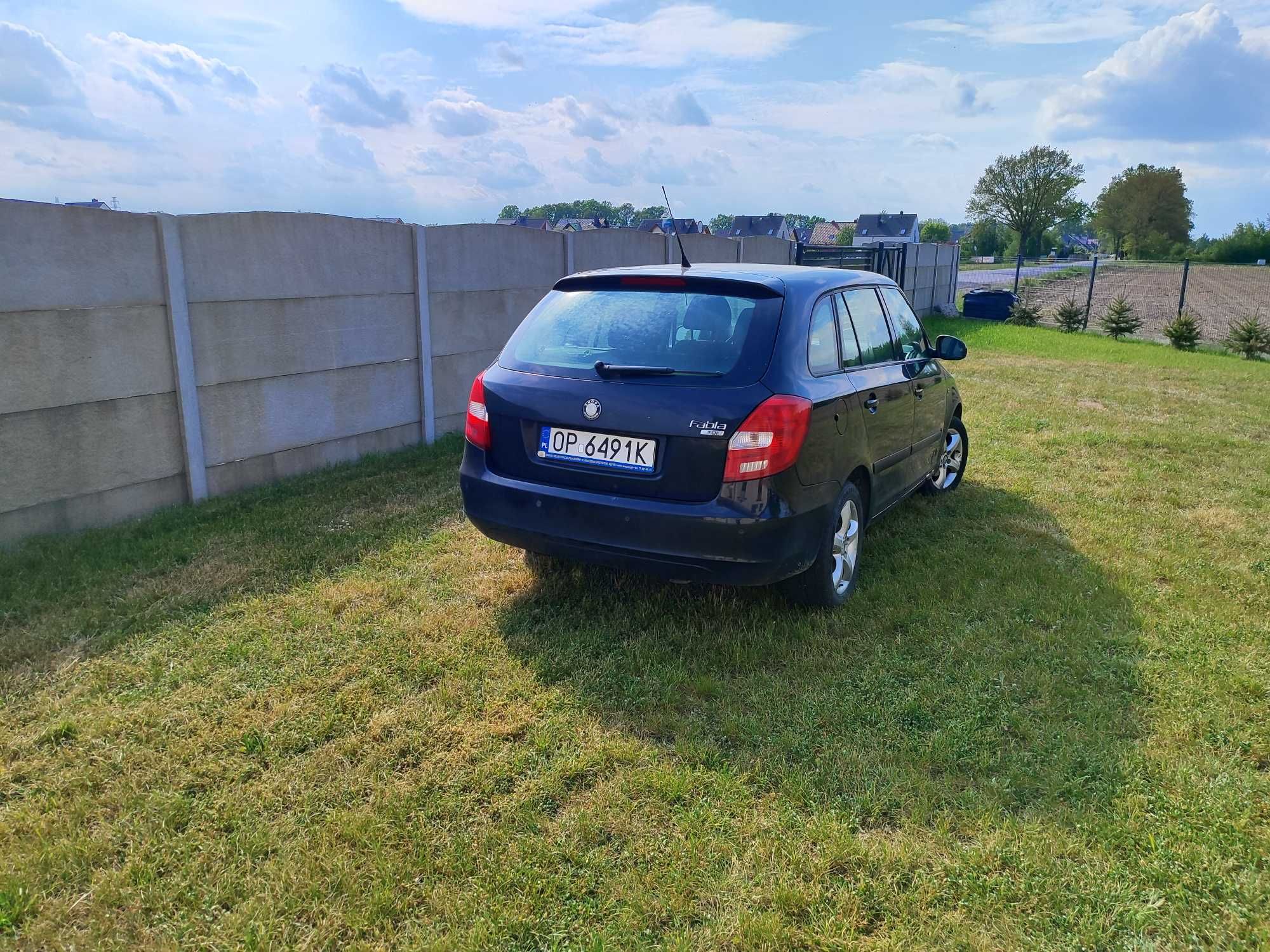 Skoda fabia 2 2008r. Kombi czarna 1.4 TDI