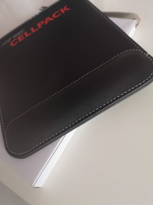 Podstawka pod myszkę podkładka czarna skórzana profilowana