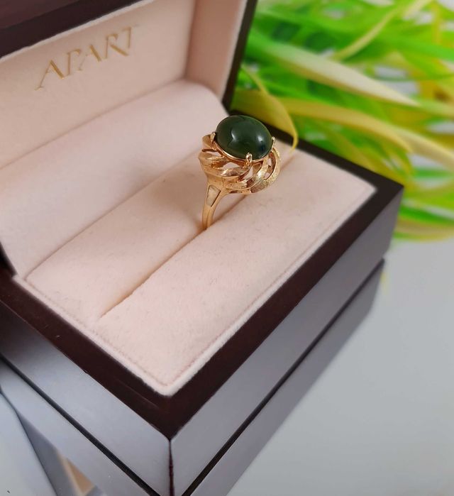 Pierścionek złoty z oczkiem 7,16g 585