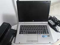 Laptop 14"  HP EliteBook 8470p + stacja dokująca / 8GB RAM/ 500GB