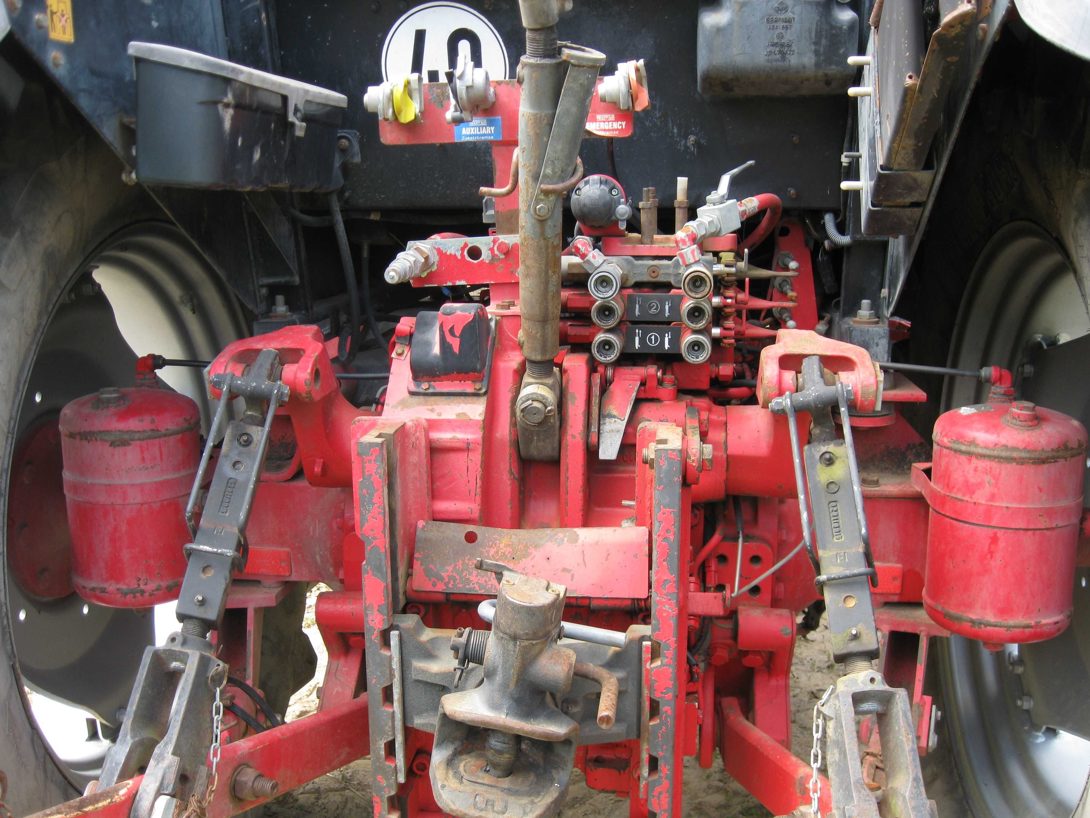 McCormick MC 90, 2002r, TUZ+WOM, Case MX 100, 110, hamulce powietrzne